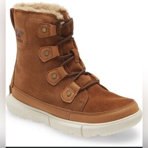 Sorel Women's Explorer II‎ Joan Faux Fur Waterproof Boot